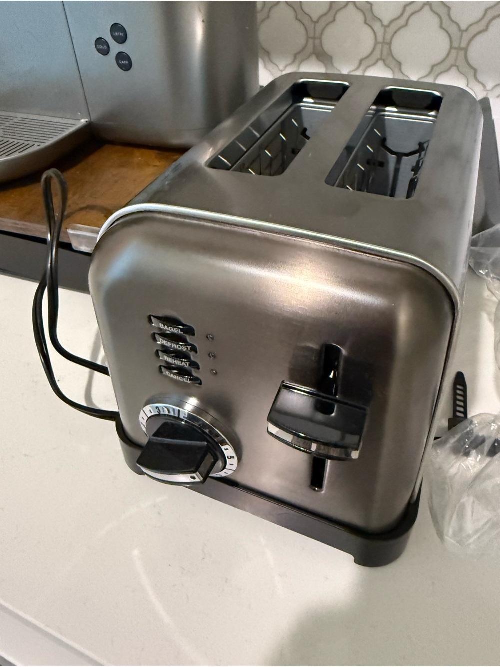 2-Slice Stainless Steel Cuisinart brand new Toaster